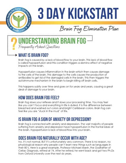 Eliminate Brain Fog